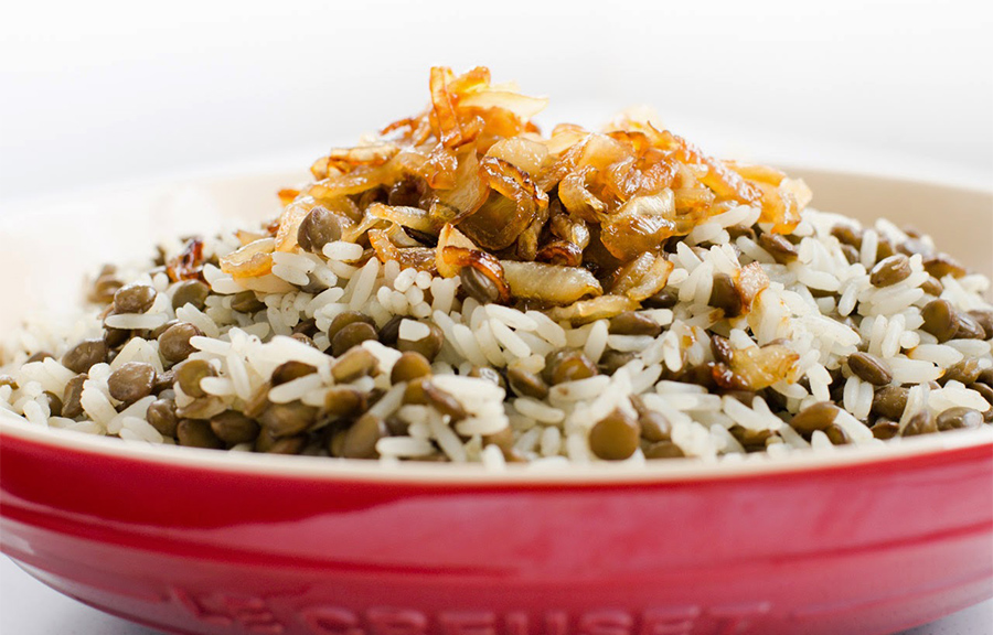 Arroz com Lentilha e Azeite Tradição